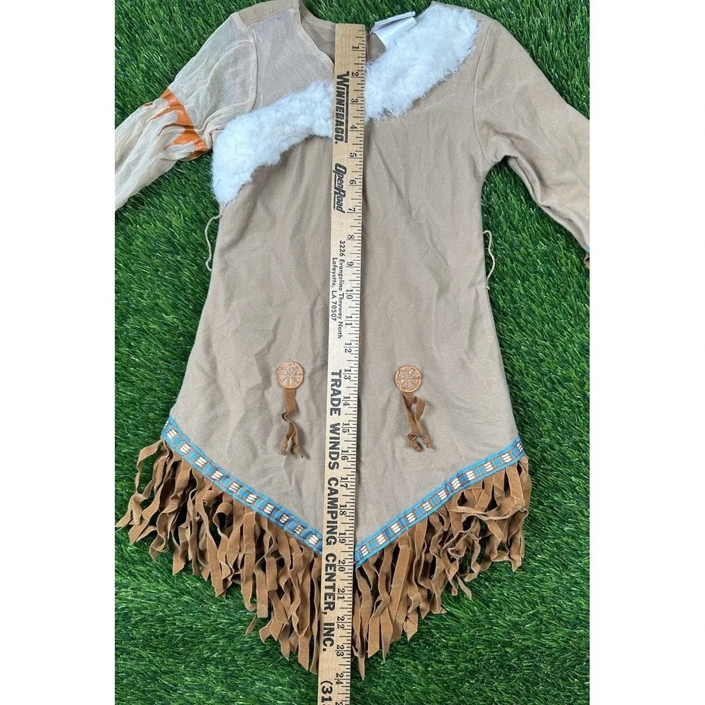 Vintage Disney Store Pocahontas Costume Girls Size XXS 2/3 - Picture 7 of 8